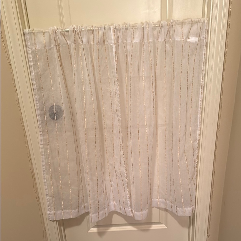 Sheer Striped Window Panels - Picture 7 of 8